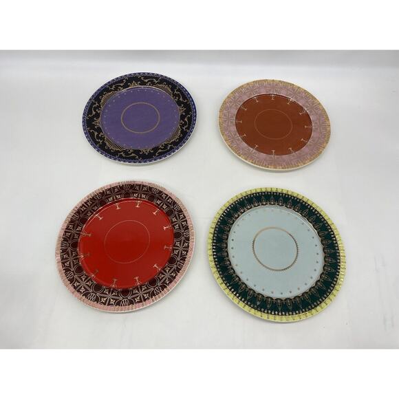Anthropologie The Honora Stoneware Dessert Plate Set of 4 - Picture 2 of 11